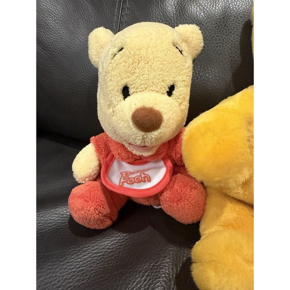 Winnie The Pooh Plush By Sears And 2 Smaller Pooh's - Picture 2 of 7